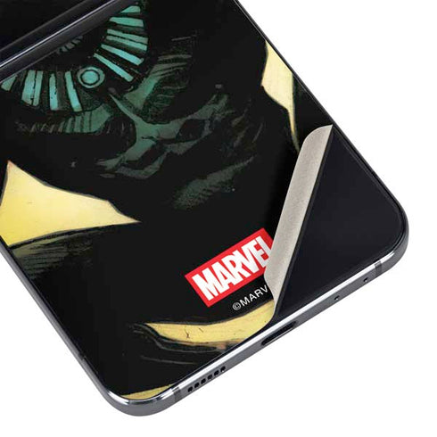 Marvel Black Panther TChalla King of Wakanda Galaxy Z Flip5 5G Skin